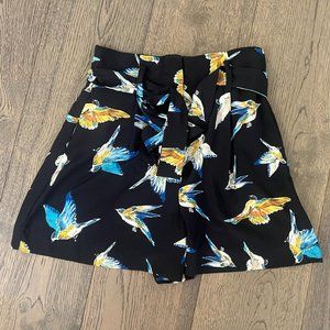 Zara XS Patterned Women's Shorts, New